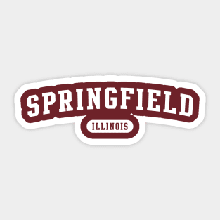 Springfield, Illinois Sticker